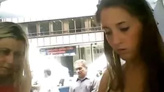 Namoradas têm sexo lésbico. coroas peituda